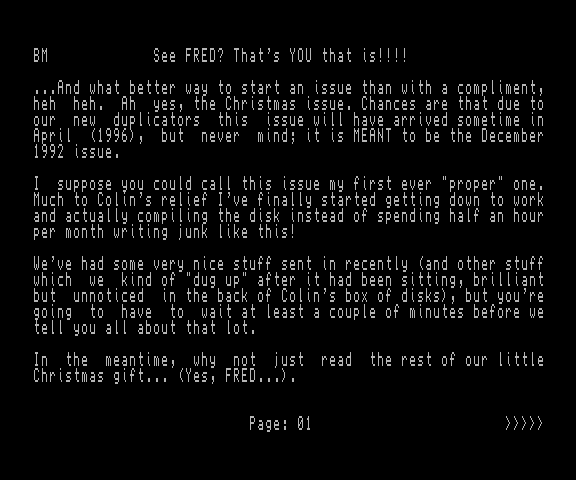 Preserving the FRED disk magazine's text by decoding the Entropy Reader